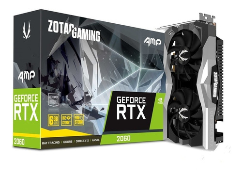 Placa De Video Nvidia Zotac Gaming Geforce Rtx 2060 6gb 