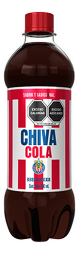 Bebida Chiva Cola 18 Botellas Sabor Tradicional De 600ml