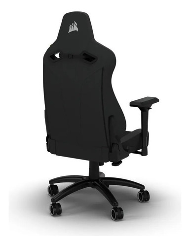 Imagen 2 de 5 de Silla Gamer Corsair Tc200 Tela Negro / Negro Cf-9010049-ww