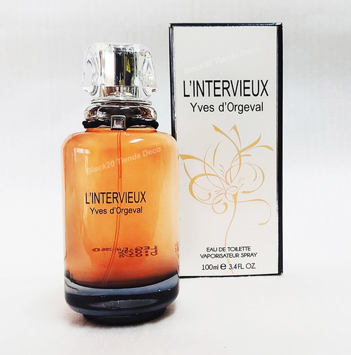 Perfume L' Intervieux. Yves D'orgeval 100ml.
