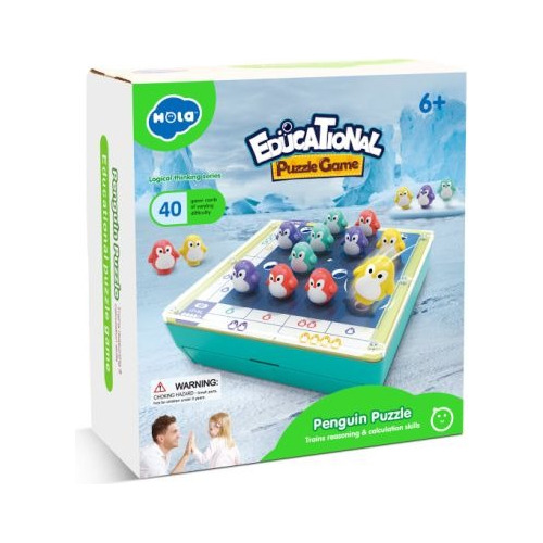 Juego Puzzle De Pingüinos Hola Toys