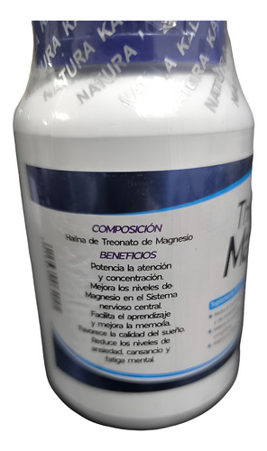 Threonato De Magnesio X 100 Capsulas