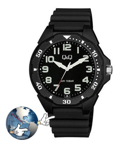 Reloj Qyq Deportivo Para Hombre Resistente Al Agua 10bar