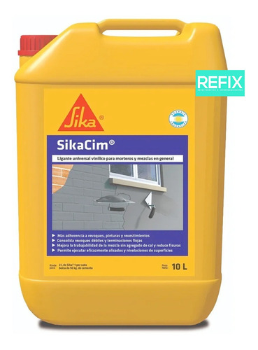 Sikacim Ligante Vinílico Universal X 10lts