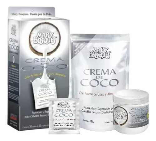 Crema De Coco + Aceite Almendras Doypack X250g + Pote X200g