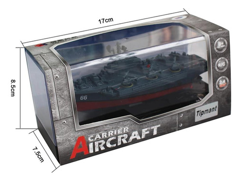 Tipmant Remote Aircraft Carrier Modelo Rc Barco Vedicador De