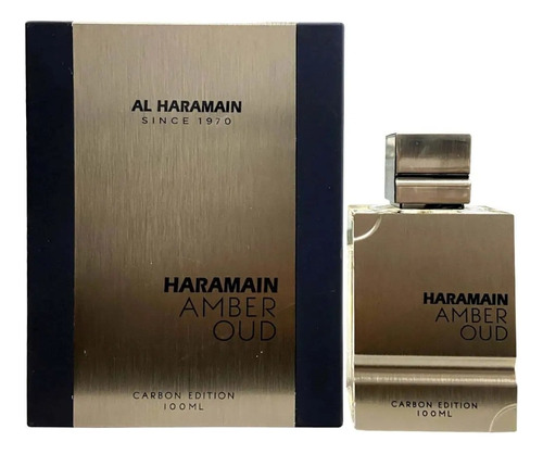 Perfume Haramain Unisex Amber Oud Edición Carbon 100ml