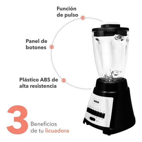 Liquidificador RCA Licuadoras y procesadores RC L1 preto com jarra