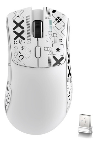 Mouse Para Jogos Sem Fio Attack Shark R1 Tri - Modo 18000 Dp
