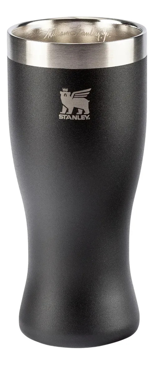 Copo Térmico Stanley Pilsner Glass Happy Hour Foundry Black 444ml