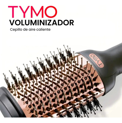Cepillo Peine Alaciador Electrico Secadora de Aire Para Cabello Tymo Volumizer Peine Secador Alaciador Ionico 3 en 1