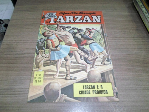 Tarzan Nº 62 Ebal 1970 Original 3ª Série Excelente Estado