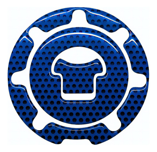 Adesivo Resinado Saphire -  Bocal Do Tanque Honda Cb 1000r Cor Azul