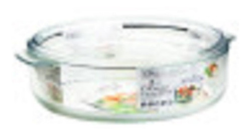 Imagen 2 de 5 de Fuente Con Tapa Libbey Redonda 2 Litros Horno Y Microondas