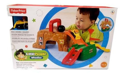 Fisher Price Little People Wheelies Obra De Construcción 