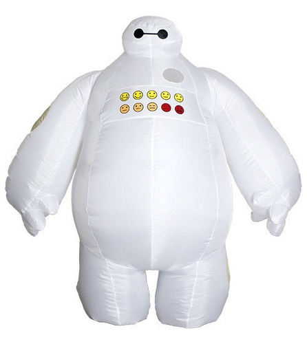 Disfraz De Baymax Inflable Adulto Jyzcos Halloween Cosplay C