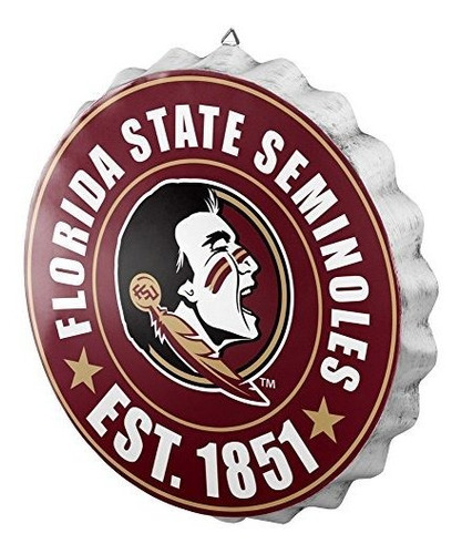 Florida State 2016 Bottle Cap Wall Sign