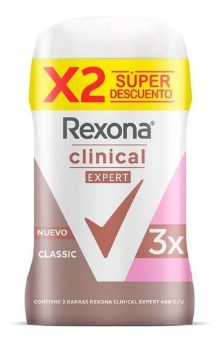 Rexona Clinical Expert Barra X2