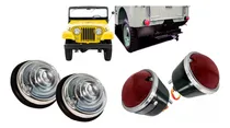 Comprar Lanternas  Dianteiras + Traseiras Jeep Willys 1958 Até 1968