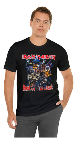 Rnm-0451 Polera Iron Maiden Best Of The Beast