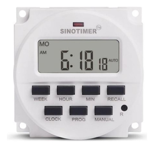 Sinotimer 220v Timer Interruptor Programable Hasta 7 Dias
