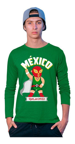 Playera Mundial- Lucha Libre- Podio - México - Qatar 2022