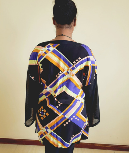 Imagem 5 de 5 de Blusa Bata Feminina Tecido Lua