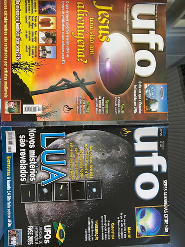 Revista Ufo. Kit Com Duas Revistas.