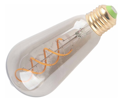 Bombilla Vintage Regulable St64 Con Filamento Led Cálido De