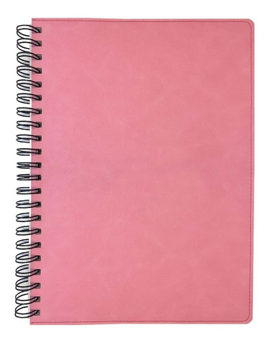 Cuaderno A4 Anillado Rosa Hojas Rayadas - Caissa