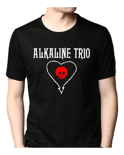 Playera Black Alkaline Trio Punk Rock Pop Matt Skiba