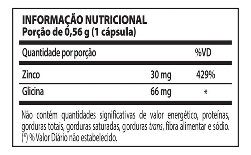 Zinco Quelato Bisglicinato Vegano Nutrify 60 Caps - Original Sabor Neutro