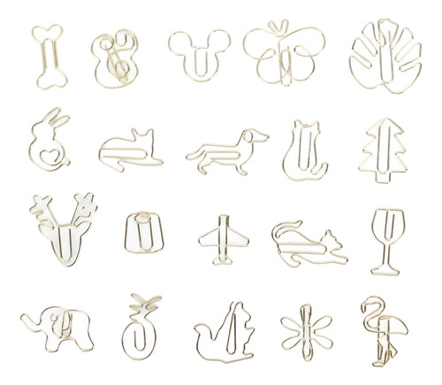 100 Sujetapapeles Elegantes, Grandes, Cubiertos De Plástico