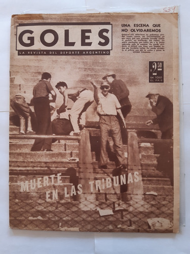 Atlanta Lanús Ferro Huracán / Revista Goles 534 / 1958
