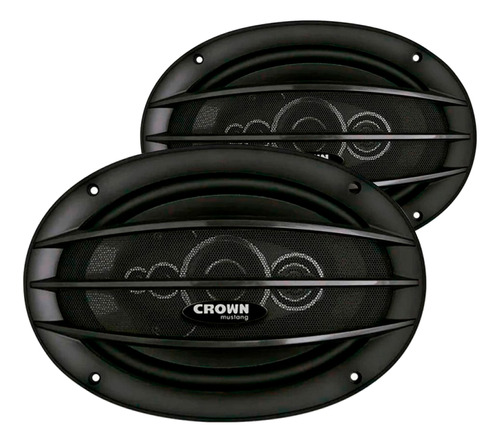 Parlantes Auto Crown Mustang Csg-691 5vias 6x9 Pulgadas 400w