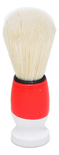 Brocha Para Afeitar Barbero Jessamy Barberia B108 Roja Color Rojo