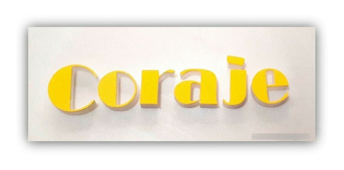Pintado Para Letras Corpóreas Tu Nombre Importa De Polyfan