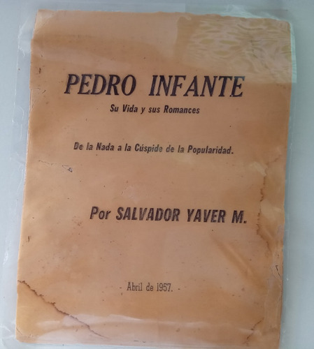 Pedro Infante Abril 1957