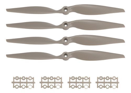 Hélices Rc 4pcs Cw 12x6 Polegadas Para Avião Com Adaptador R