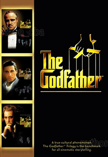 Póster Trilogía El Padrino The Godfather