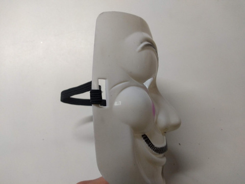 Imagen 3 de 4 de Mascara Vendetta Venganza Anonymous Plastico Duro Halloween