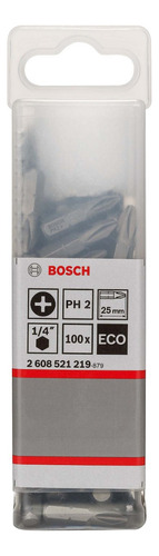 Bosch Punta Phillips No.2 X 1 100pz.