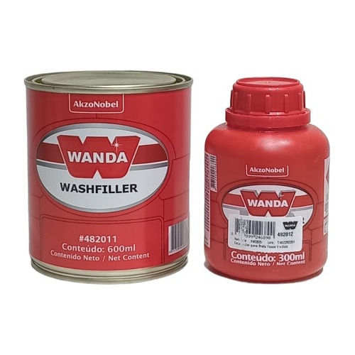 Catalizador Washfiller 2 En 1, 0,6l + 0,3l Wanda