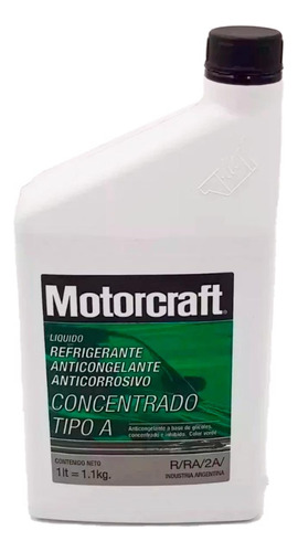 Refrigerante Anticongelante Anticorrosivo Ford Motorcraft 1l