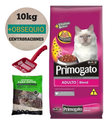 Primogato Blend 10.1kg +obsequio + Envío 