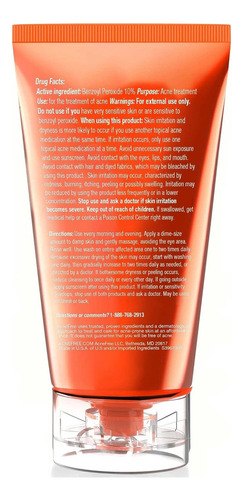 Acnefree Severe Acné 10% Peróxido De Benzoilo Espuma Lavado