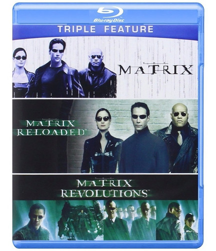 Matrix 1 2 3 Trilogia Boxset Peliculas Blu-ray