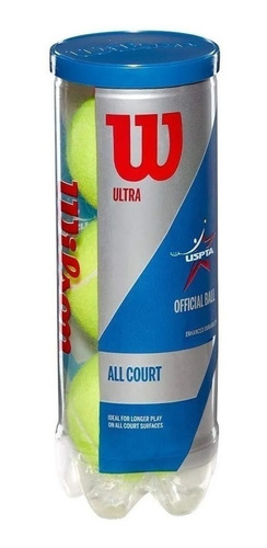 Imagen 1 de 4 de Pelotas Tenis Wilson Ultra Club All Court X3 I Giveaway