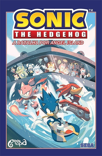 Livro - Sonic The Hedgehog - Volume 3: A Batalha Por Angel Island