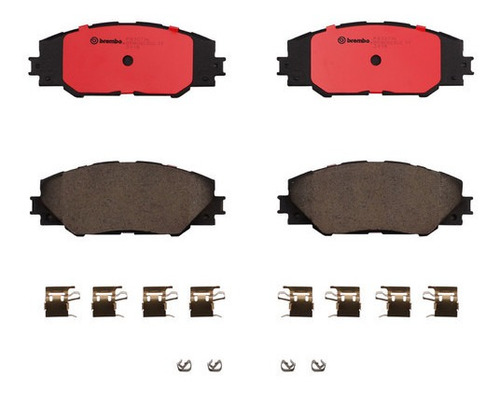Brembo Balatas Rav4 Ba,lt,sport L4 2.4l 2006/2008 Toyota Dec